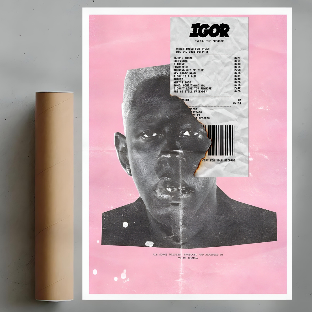 Blond- poster tablo