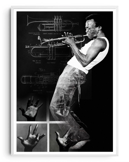 Miles Davis- poster tablo