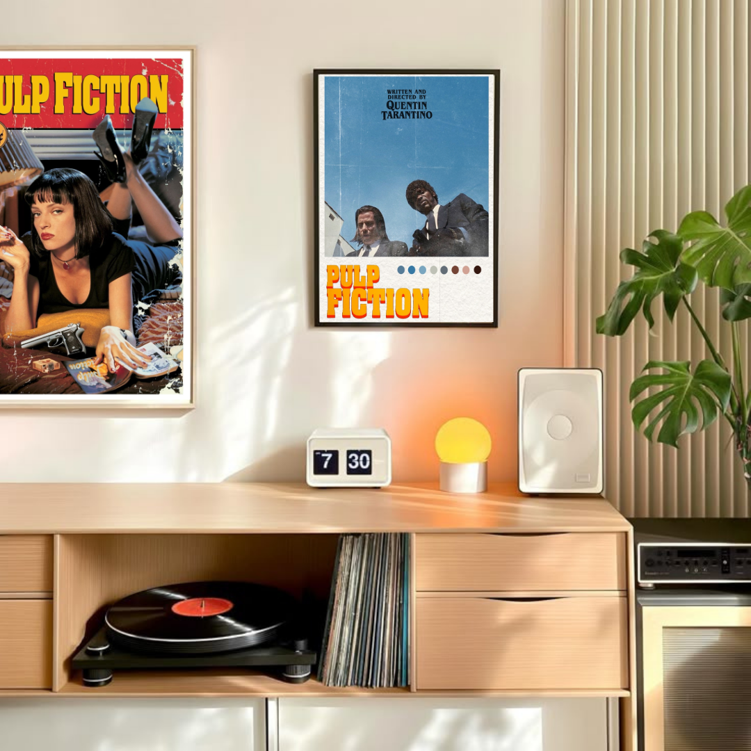 Pulp Fiction Poster Tablo