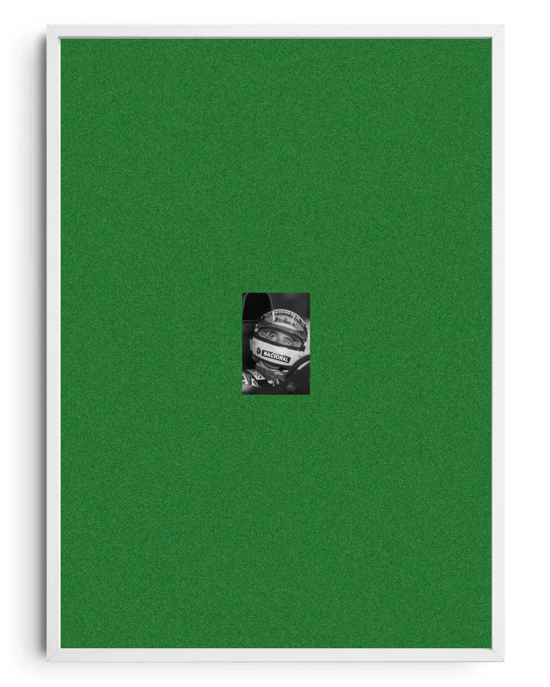 Arton Senna- poster tablo