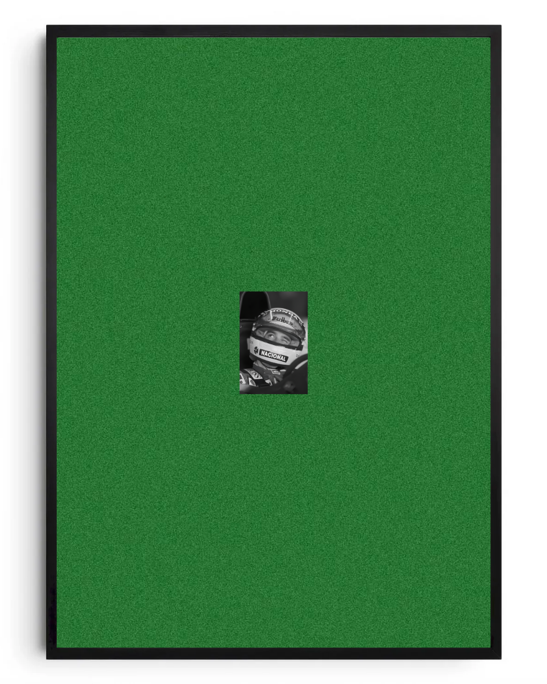 Arton Senna- poster tablo