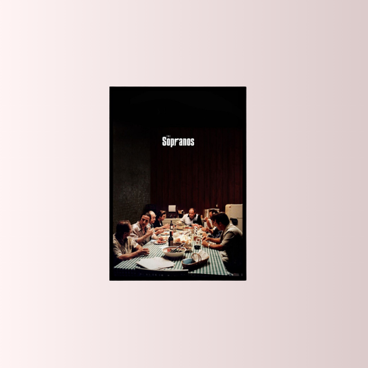 Sopranos Poster Tablo