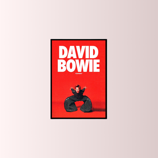 David Bowie Poster Tablo
