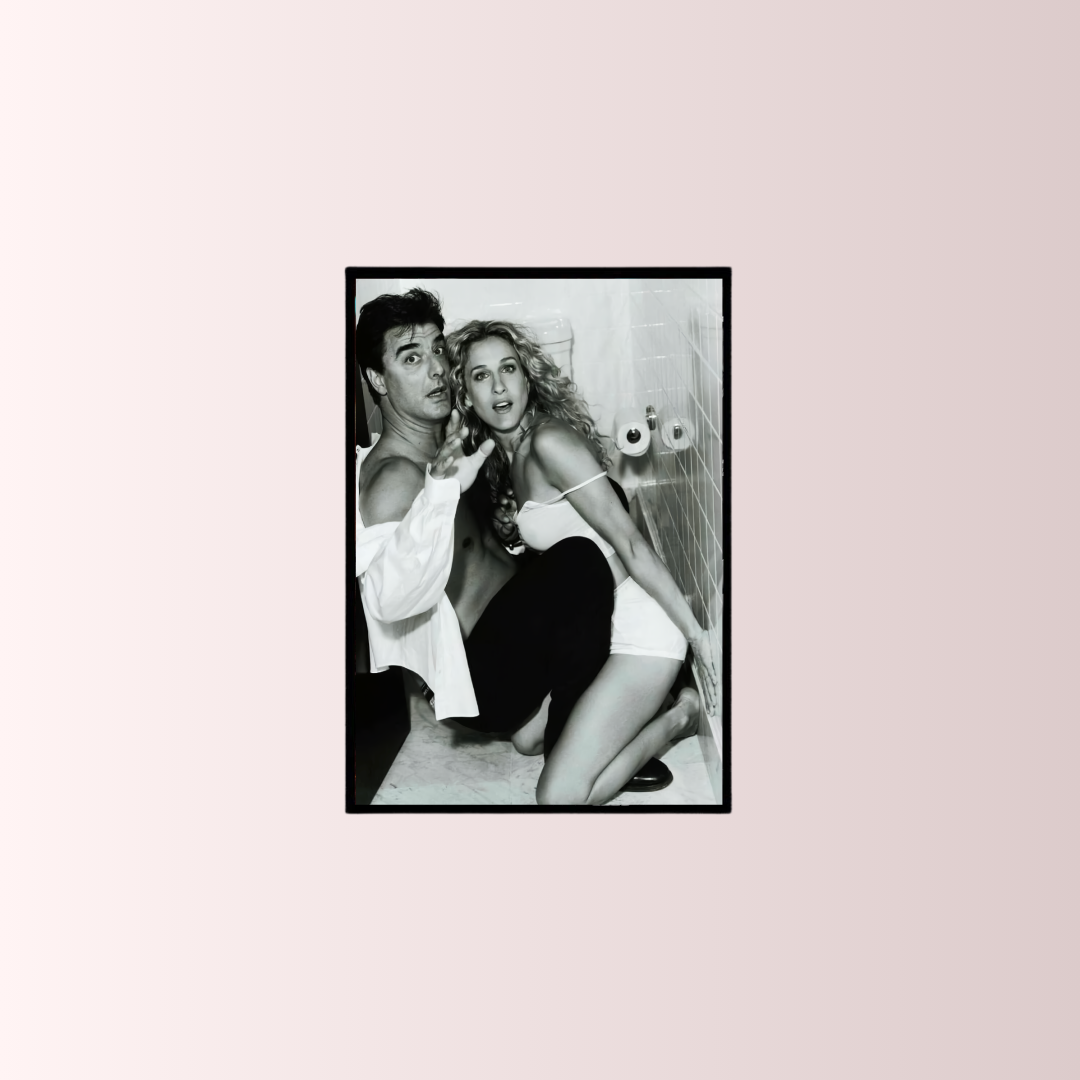 Carrie & Big Poster Tablo