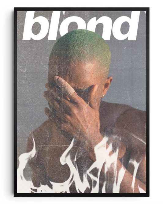 Blond- poster tablo