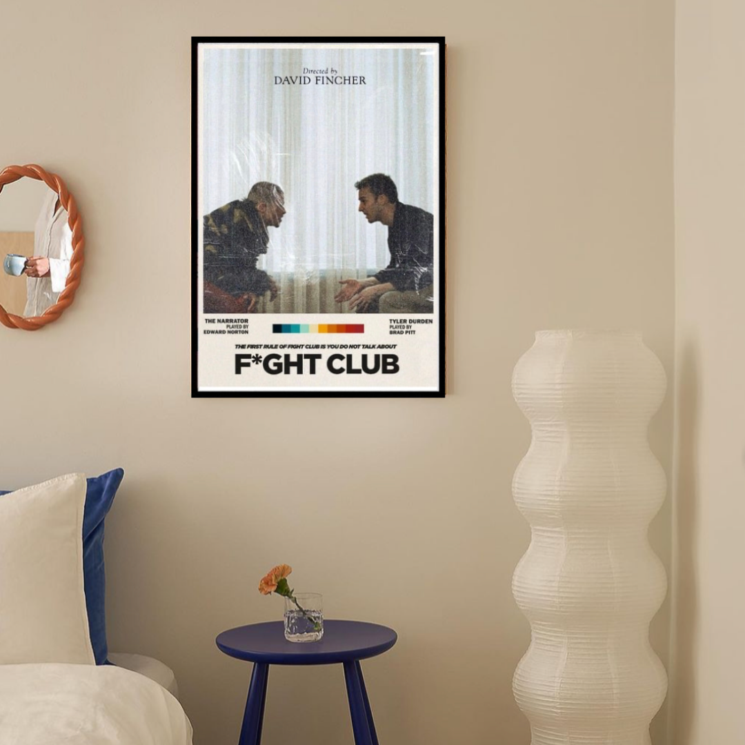 Fight Club Poster Tablo