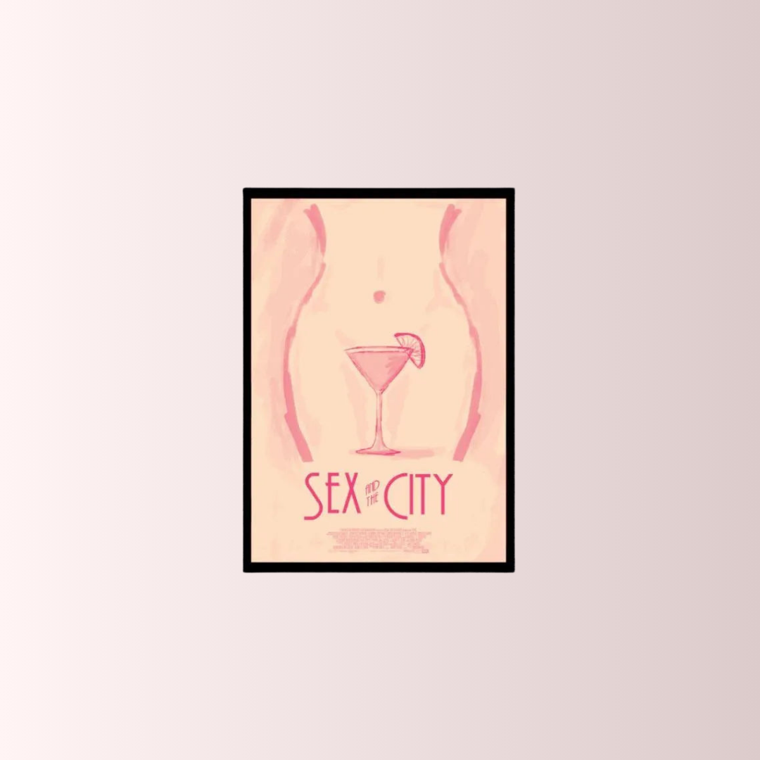 Sex and the City Poster Tablo