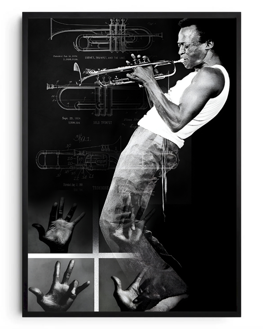 Miles Davis- poster tablo