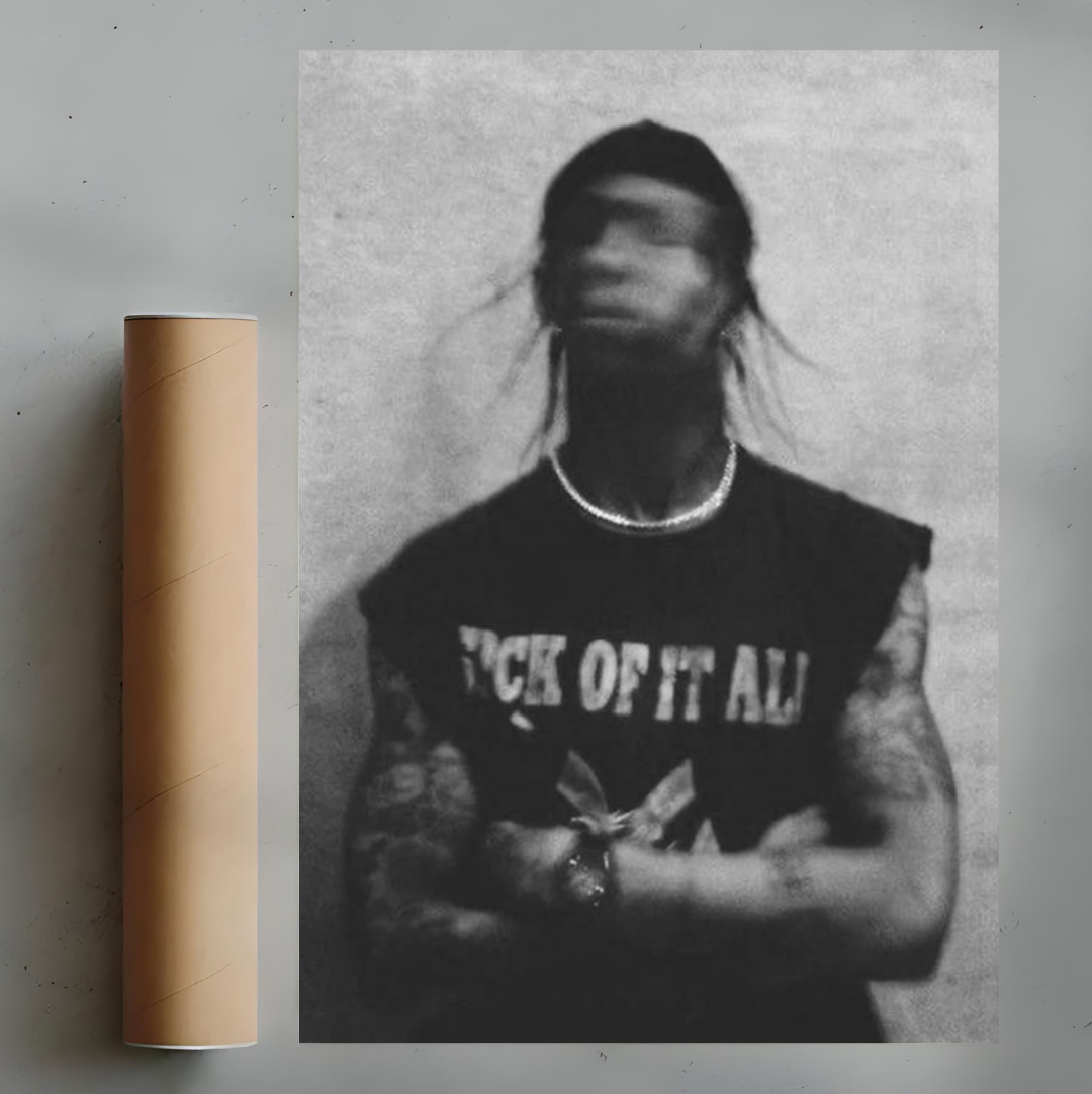 Travis Scott- poster tablo