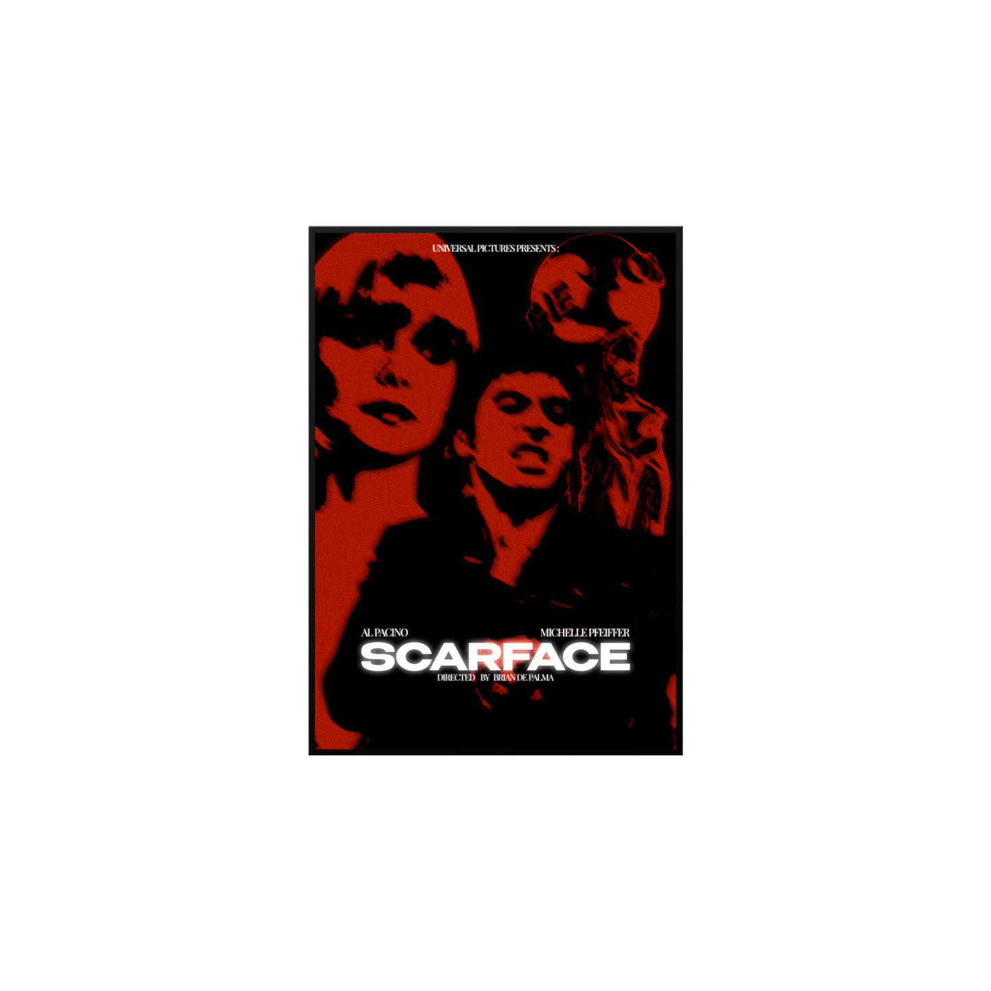 Scarface- poster tablo