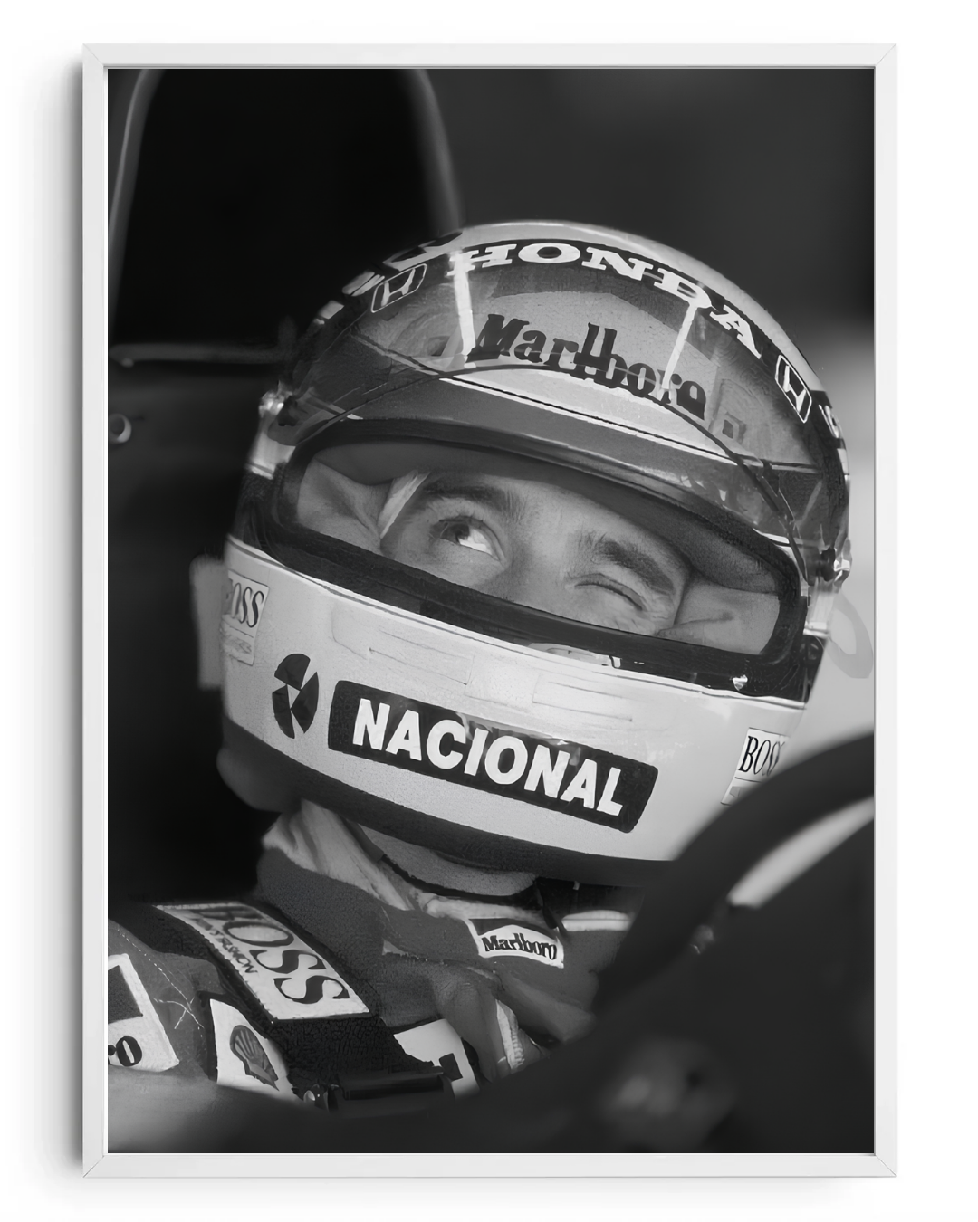 Ayrton Senna- poster tablo