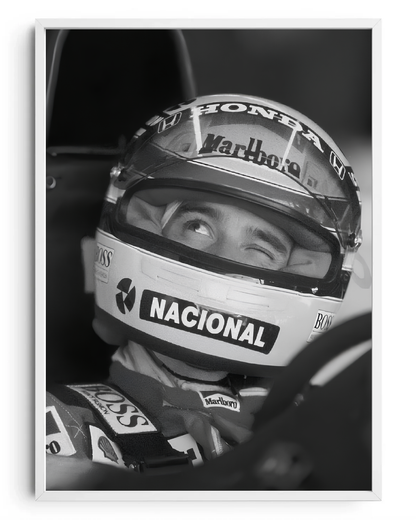 Ayrton Senna- poster tablo