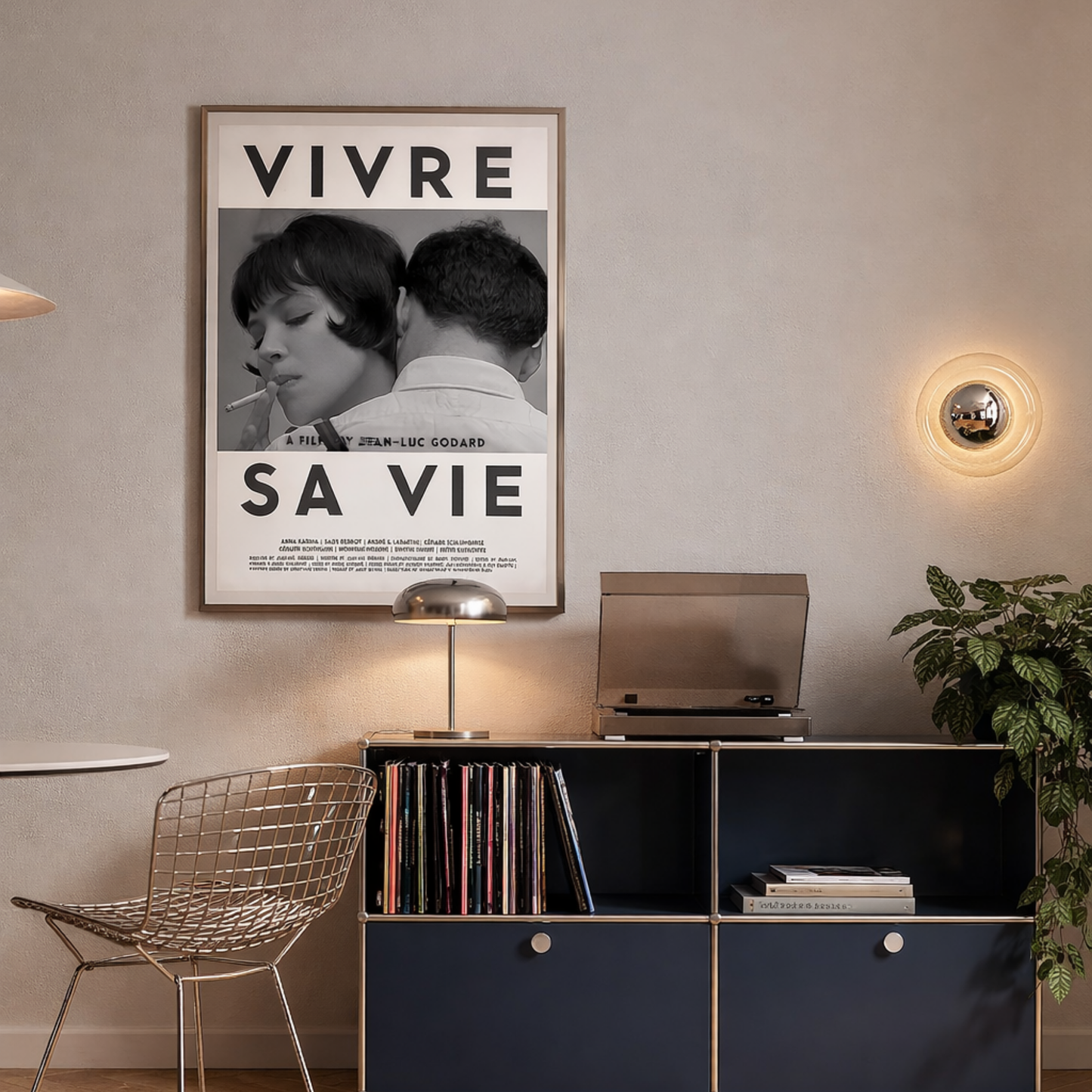 Vivre Sa Vie- poster tablo