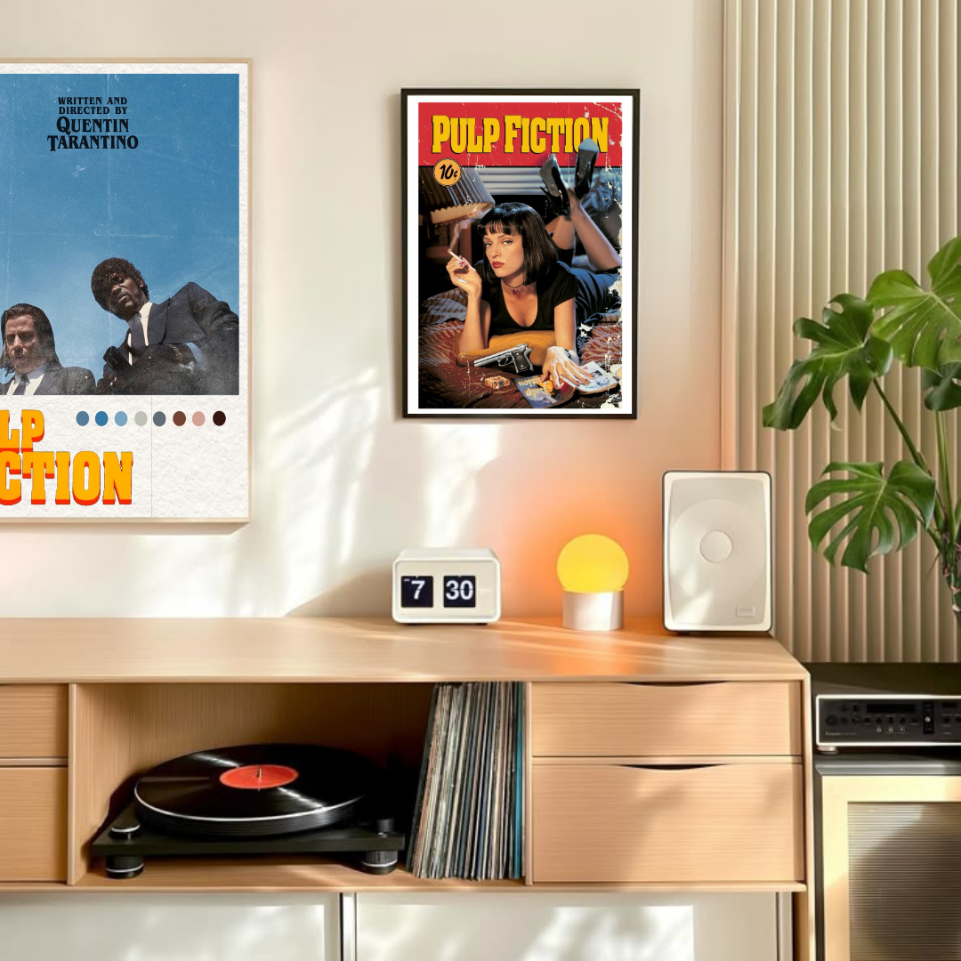 Pulp Fiction Classic Poster Tablo