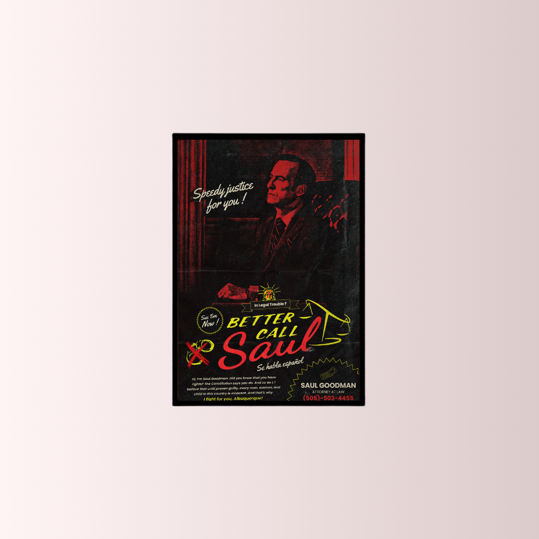 Better Call Saul Poster Tablo