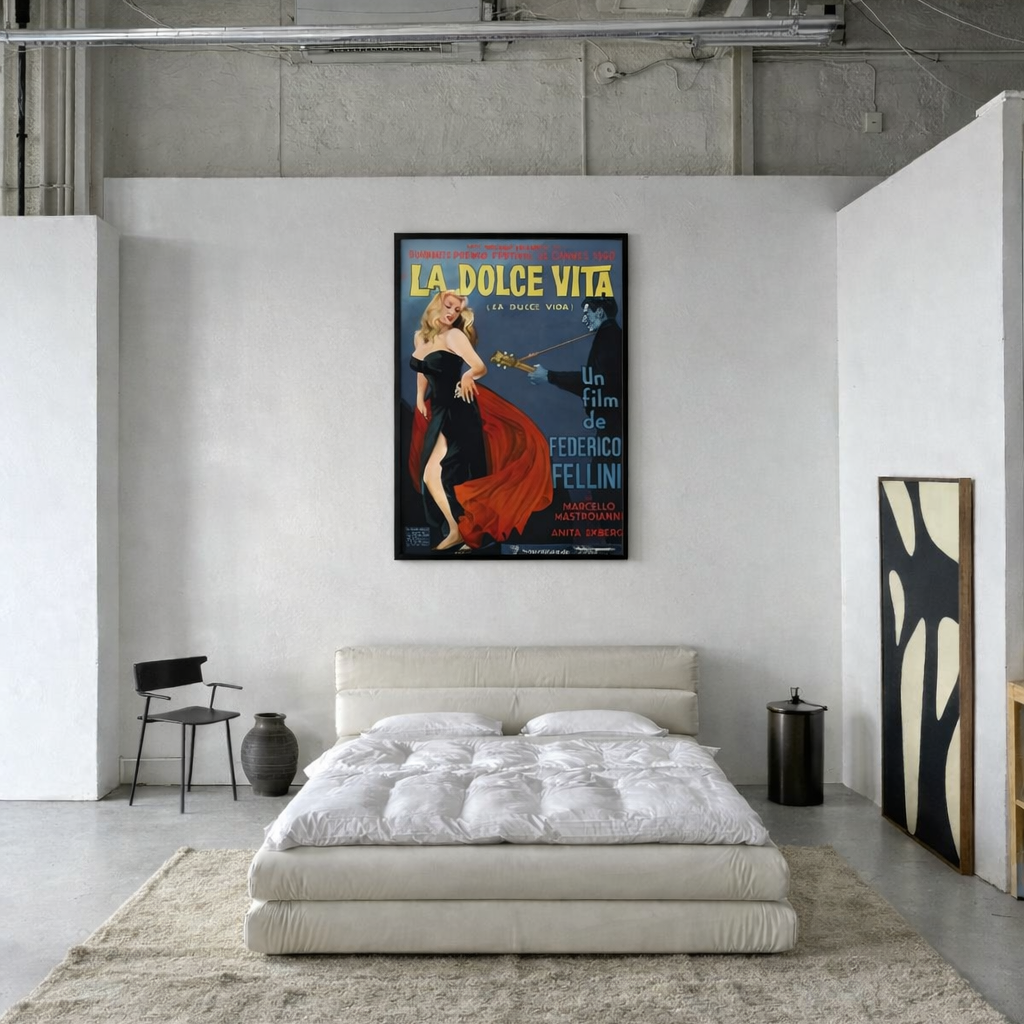 La Dolce Vita- poster tablo