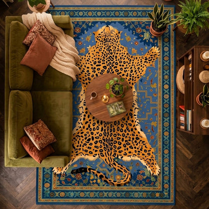 Royal Feline- animal print halı