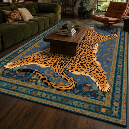 Royal Feline- animal print halı
