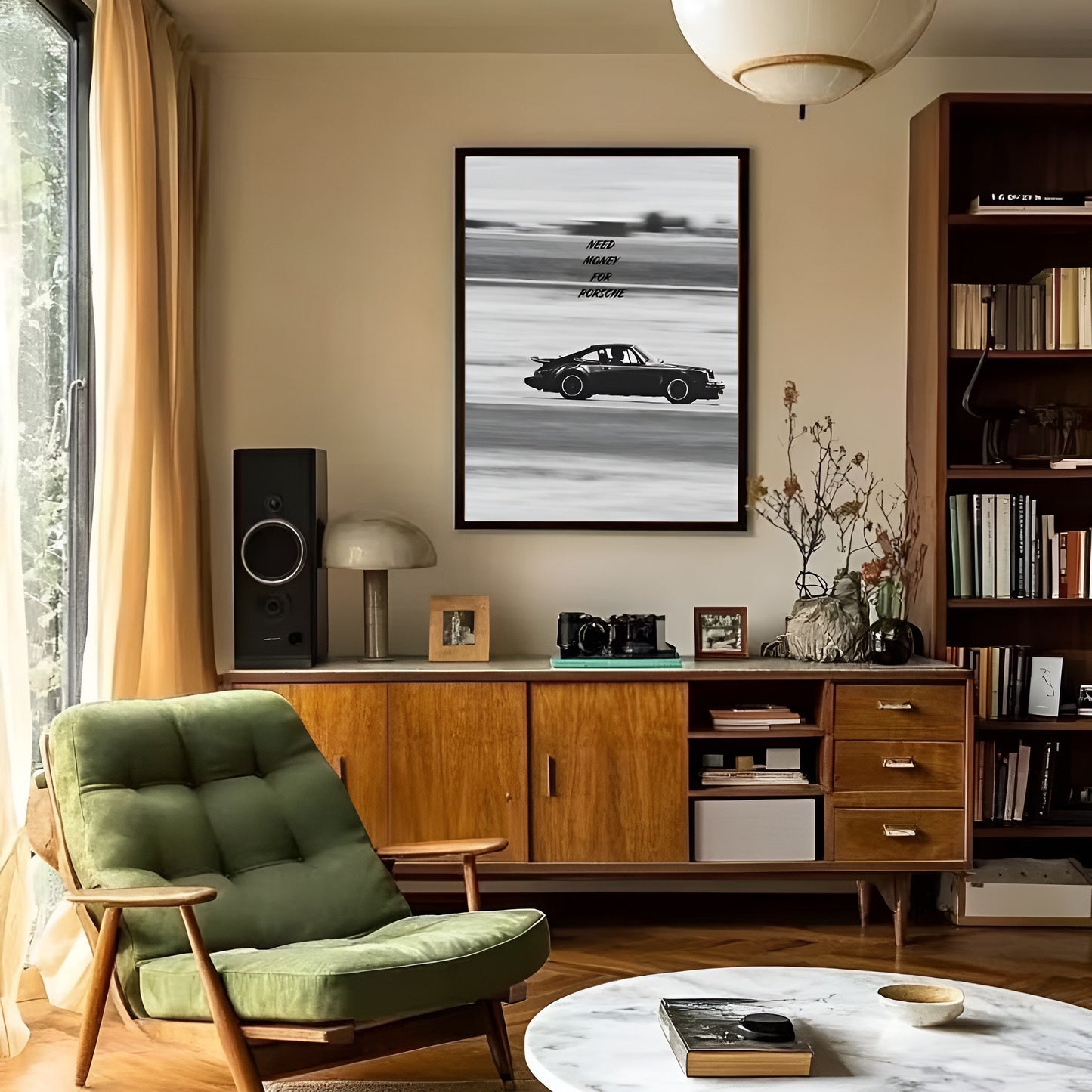 Need Money for Porsche Poster Tablo