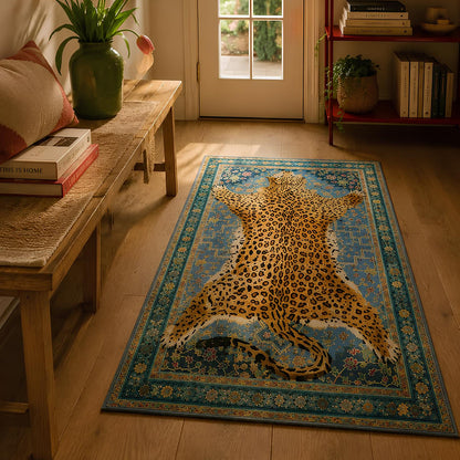 Royal Feline- animal print halı