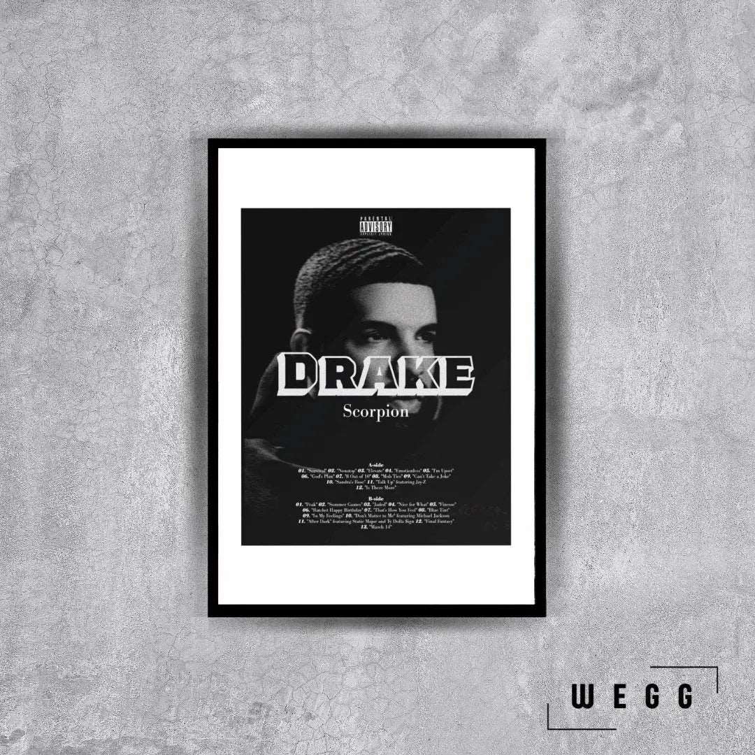 Drake Poster Tablo - Wegg.co
