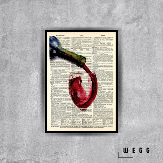 Drink Wine Poster Tablo - Poster tablo