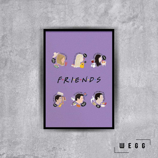 Friends Poster Tablo - Wegg.co