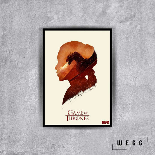 Game of Thrones Poster Tablo Renkli - Wegg.co