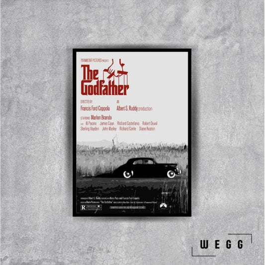 Godfather Poster Tablo