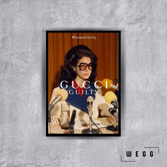 Gucci Guilty Poster Tablo - Wegg.co