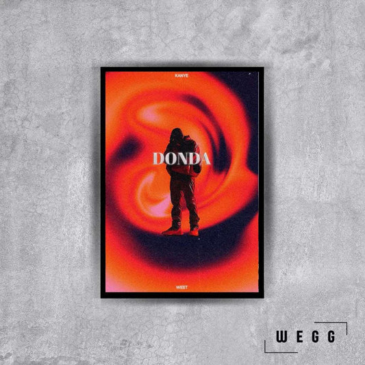 Kanye West Donda Poster Tablo - Wegg.co