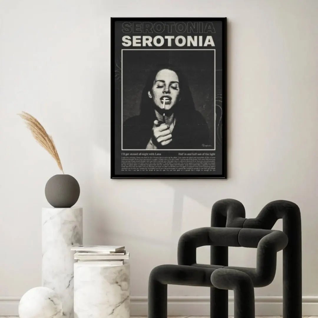 Lana Del Rey Serotonia Poster Tablo - Wegg.co