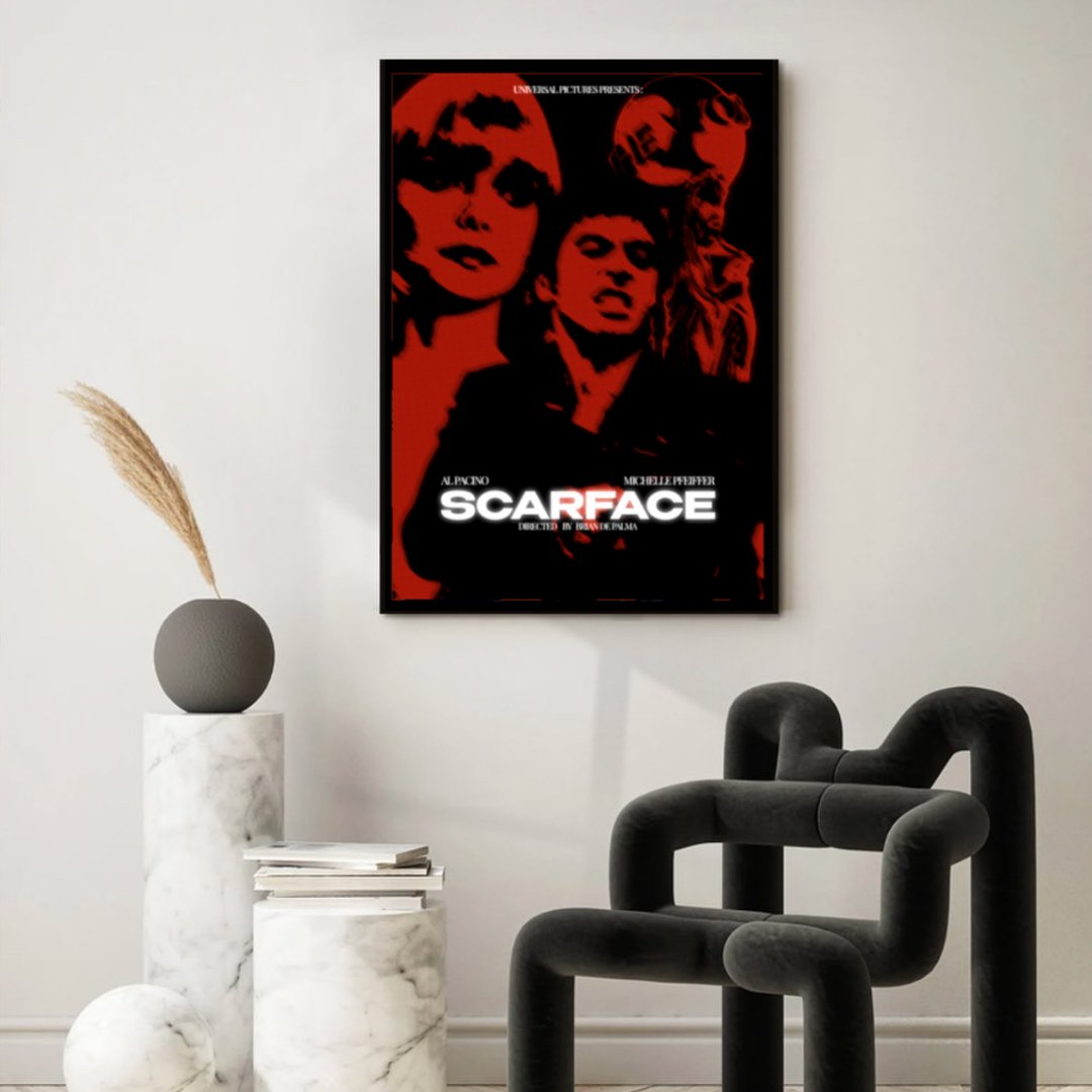 Scarface Poster Tablo - Poster tablo