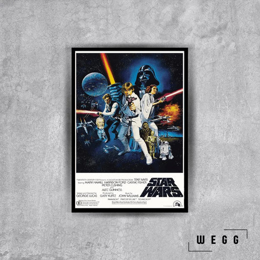 Star Wars X Poster Tablo - Wegg.co