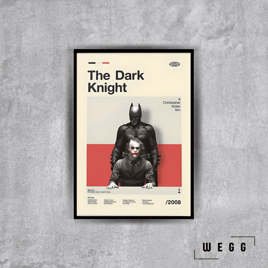 The Dark Knight Poster Tablo - Poster tablo