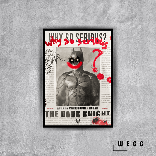 Why So Serious Poster Tablo - Poster tablo